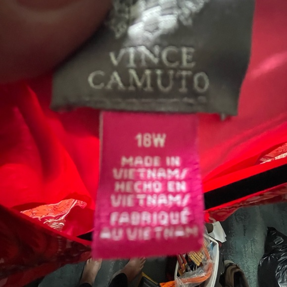 Plus Size Tie Neck Printed Dress - Picture 4 of 9